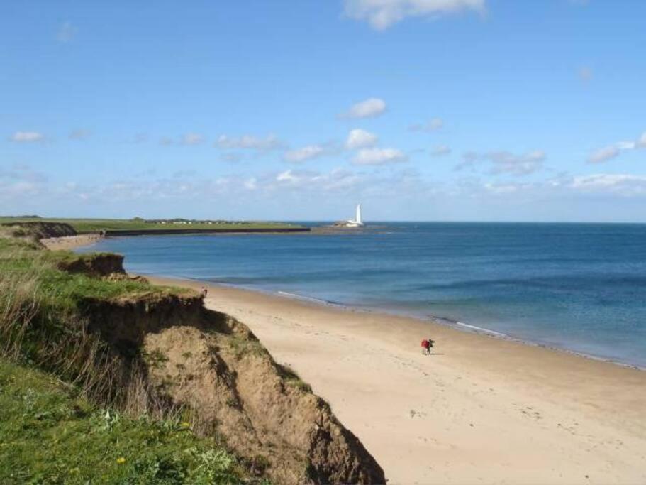 Hightide Seaside Apartment With Beach & Spanish City Views Whitley Bay Extérieur photo