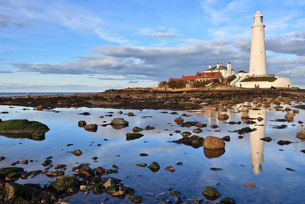 Hightide Seaside Apartment With Beach & Spanish City Views Whitley Bay Extérieur photo