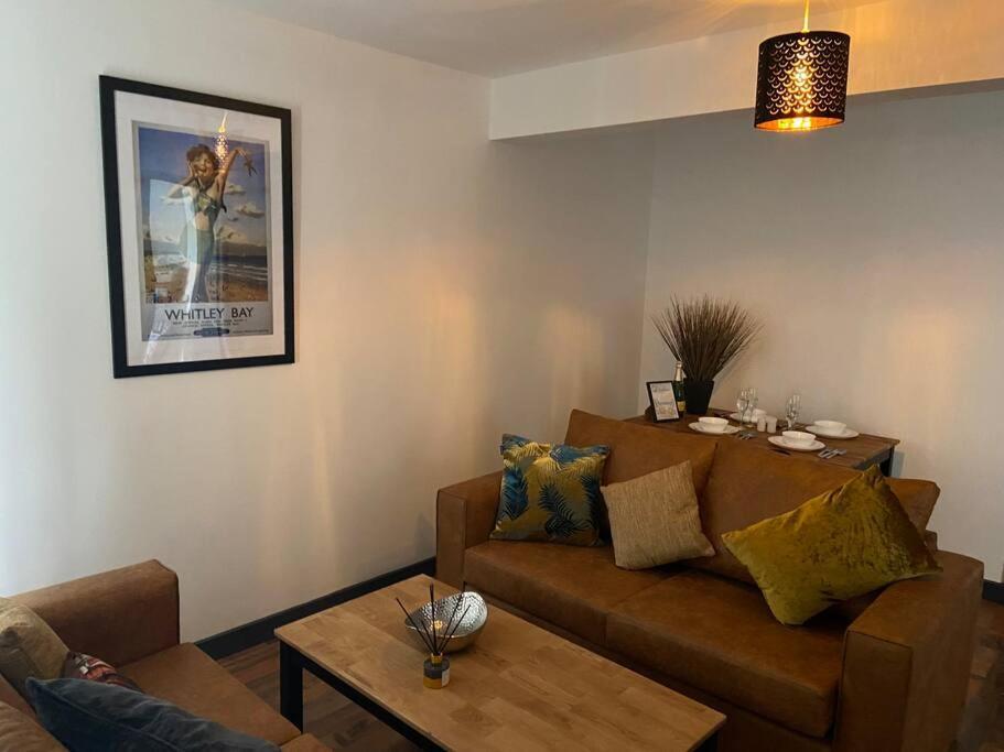 Hightide Seaside Apartment With Beach & Spanish City Views Whitley Bay Extérieur photo